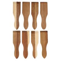 Kesper Gourmetspatels - 8x - acacia hout - 13 x 4 cm - gourmetten - racletten - grillen