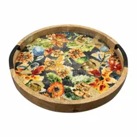 Dienblad Lammie Berry Blue Ø35cm