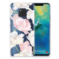 Huawei Mate 20 Pro TPU Case Lovely Flowers - thumbnail