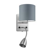 wandlamp Read Bling Ø 16 cm - lichtgrijs