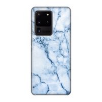 Blauw marmer: Volledig geprint Samsung Galaxy S20 Ultra Hoesje