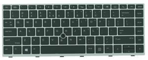 HP laptop toetsenbord qwerty us + trackpoint, backlit