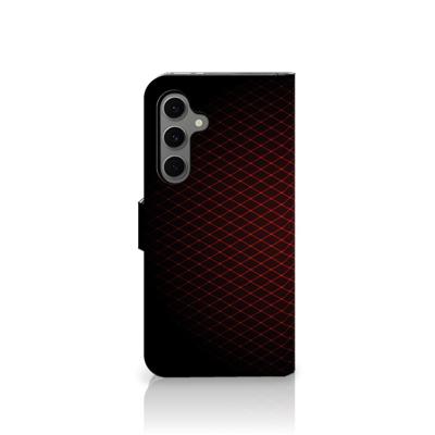 Samsung Galaxy S24 FE | Telefoon Hoesje | Geruit Rood