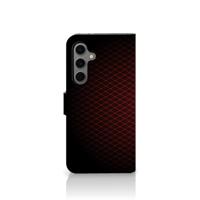 Samsung Galaxy S24 FE | Telefoon Hoesje | Geruit Rood