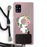 Venus: Samsung Galaxy A51 5G Transparant Hoesje met koord
