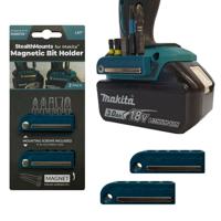 Stealthmounts Bithouder voor Makita | Blauw | 2 stuks - BH-MK-BLU-2