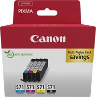 Canon inktcartridge CLI-571, 345 pagina&apos;s, OEM 0386C009, 4 kleuren