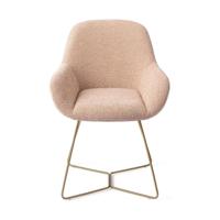 Jesper Home Kushi eetkamerstoel Flax Relax beehive gold Jesper Home Kushi eetkamerstoel Flax Relax beehive gold