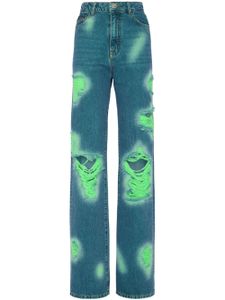 Philipp Plein jean Palace à motif tie dye - Bleu