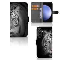 Samsung Galaxy S23 FE | Telefoonhoesje | Met pasjeshouder | Tijger