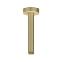 Plafondbuis IVY 15 cm 1/2 Geborsteld Mat Goud PVD