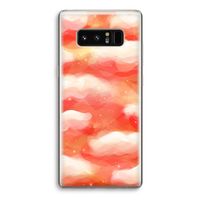 Lichte Wolken: Samsung Galaxy Note 8 Transparant Hoesje