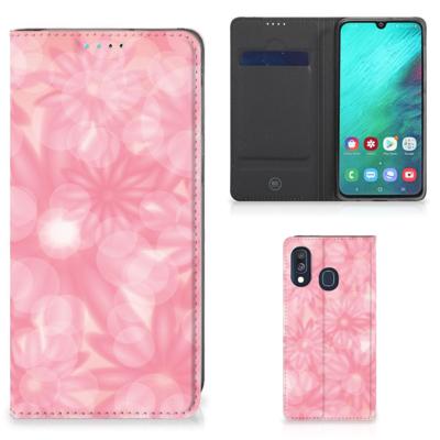 Samsung Galaxy A40 Smart Cover Spring Flowers Samsung Galaxy A40 Smart Cover Spring Flowers