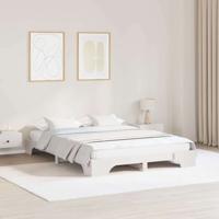 Wit Bedframe 160x200 cm van Massief Grenenhout