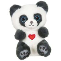 Cutydoo Love Panda knuffel - GIPSY TOYS - 13 cm - Grijs
