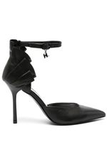 Karl Lagerfeld escarpins Flamenco Fan 100 mm - Noir