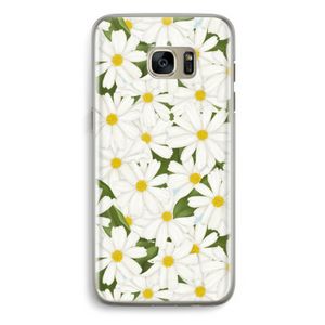 Summer Daisies: Samsung Galaxy S7 Edge Transparant Hoesje