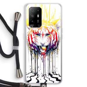 Fading: Oppo A95 5G Transparant Hoesje met koord