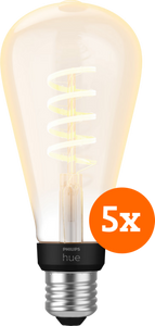 Philips Hue Filament White Ambiance Edison XL 5-pack