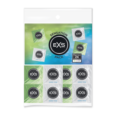 EXS EXS Sensation Pack - Condooms - 24 Stuks