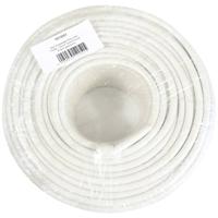 Telestar 5212051 Coaxkabel Buitendiameter: 7.2 mm Wit 50 m
