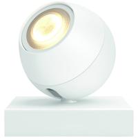 Philips Lighting Hue LED-plafondspots 871951433918700 Hue White Amb. Buckram Spot 1 flg. weiß 350lm Erweiterung GU10 5 W - thumbnail