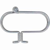 Hangslothouder - ABUS - 131/140 GateSec - Bouwplaatshekbeveiliging - Kast gehard staal - Anti-corrosie