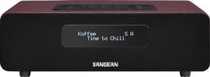 Sangean: DDR-36 Radio met Bluetooth en DAB+ - Rood