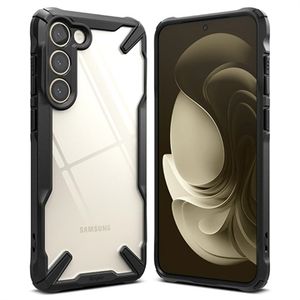 Ringke Fusion X Samsung Galaxy S23+ 5G Hybride Hoesje (Geopende verpakking - Uitstekend) - Zwart