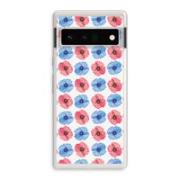 Klaproosjes: Google Pixel 6 Pro Transparant Hoesje