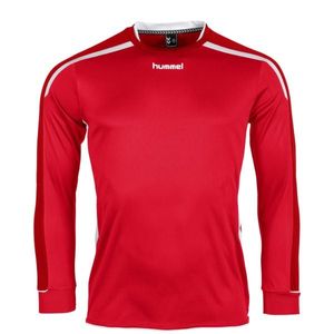 Hummel 111005K Preston Shirt l.m. Kids - Red-White - 128