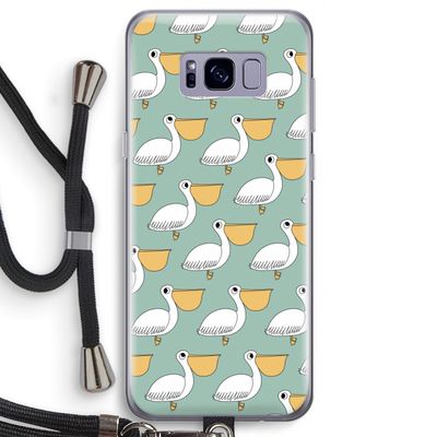 Pelican: Samsung Galaxy S8 Transparant Hoesje met koord