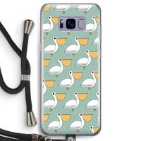 Pelican: Samsung Galaxy S8 Transparant Hoesje met koord Pelican: Samsung Galaxy S8 Transparant Hoesje met koord