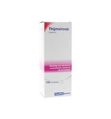 Thijmsiroop suikervrij