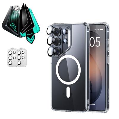 Galaxy S26 Ultra Bundle Classic Hybrid Magnetic Case and Armorite® Privacy Screen Protector - Clear