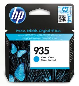 HP inktcartridge 935, 400 pagina&apos;s, OEM C2P20AE, cyaan