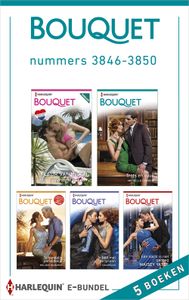 Bouquet e-bundel nummers 3846 - 3850 (5-in-1) - Michelle Conder, Melanie Milburne, Maggie Cox, Maisey Yates, Fleur van Ingen - ebook