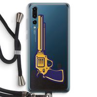 Pew Pew Pew: Huawei P20 Pro Transparant Hoesje met koord