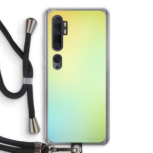 Minty mist pastel: Xiaomi Mi Note 10 Transparant Hoesje met koord