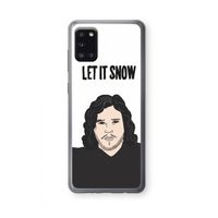 Let It Snow: Samsung Galaxy A31 Transparant Hoesje