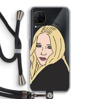 Mary Kate: Huawei P40 Lite Transparant Hoesje met koord
