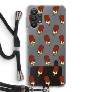 Yummy: Samsung Galaxy A32 5G Transparant Hoesje met koord