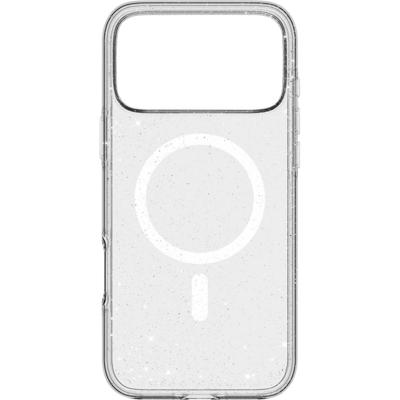 White Diamonds Mag Glitter Cover Apple iPhone 17 Pro Max Transparant MagSafe compatible