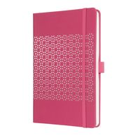 Sigel SI-JN207 Notitieboek Jolie Impress A5 Hardcover Gelinieerd &apos;Peacock Pink&apos;