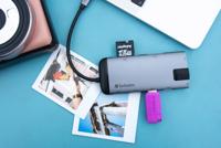 Verbatim Pro microSDXC-kaart 256 GB UHS-Class 3 4K-video-ondersteuning, A2-vermogensstandaard, Incl. SD-adapter, Schokbestendig, Waterdicht - thumbnail