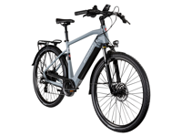 Zündapp Elektrische fiets trekking Z810 700c (Heren, Grijs/wit)