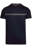 Tommy Hilfiger Regular Fit T-Shirt ronde hals , Effen - thumbnail