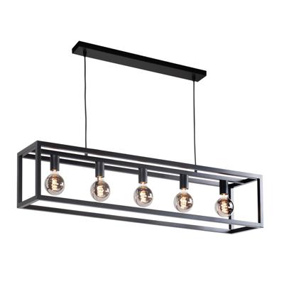 Highlight Design hanglampFragola 120cm 5-lichts zwart - H5840.01