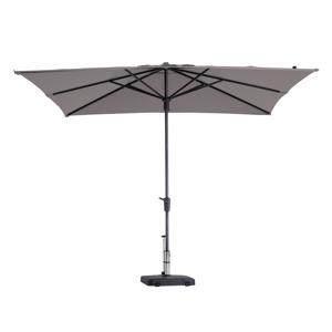 Parasol Syros Vierkant Opdraai 280x280cm Taupe