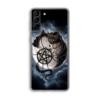 Volle maan: Samsung Galaxy S21 Plus Transparant Hoesje
